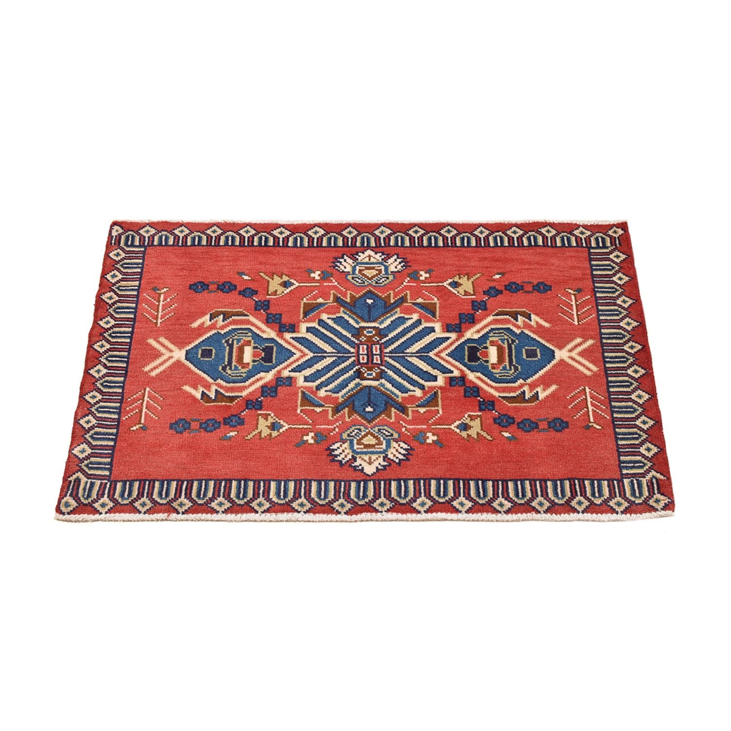 Alfombra persa - Nómada - 93 x 57 cm - rojo