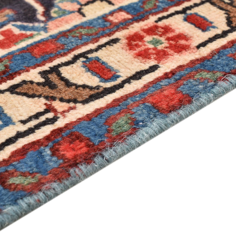 Alfombra persa - Nómada - 96 x 65 cm - azul oscuro