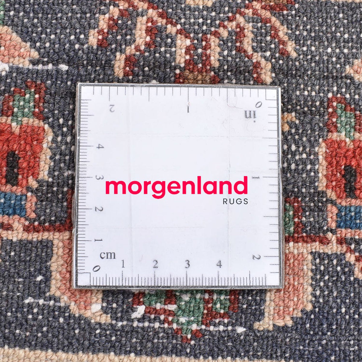 Alfombra persa - Nómada - 96 x 65 cm - azul oscuro