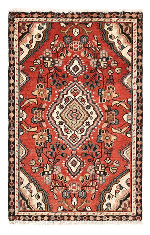Alfombra persa - Nómada - 89 x 58 cm - rojo