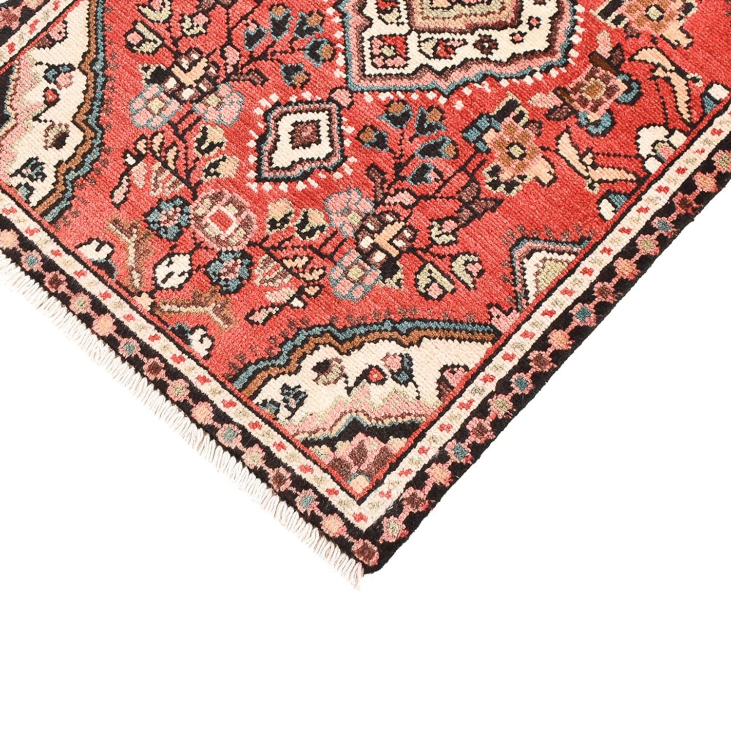 Alfombra persa - Nómada - 89 x 58 cm - rojo