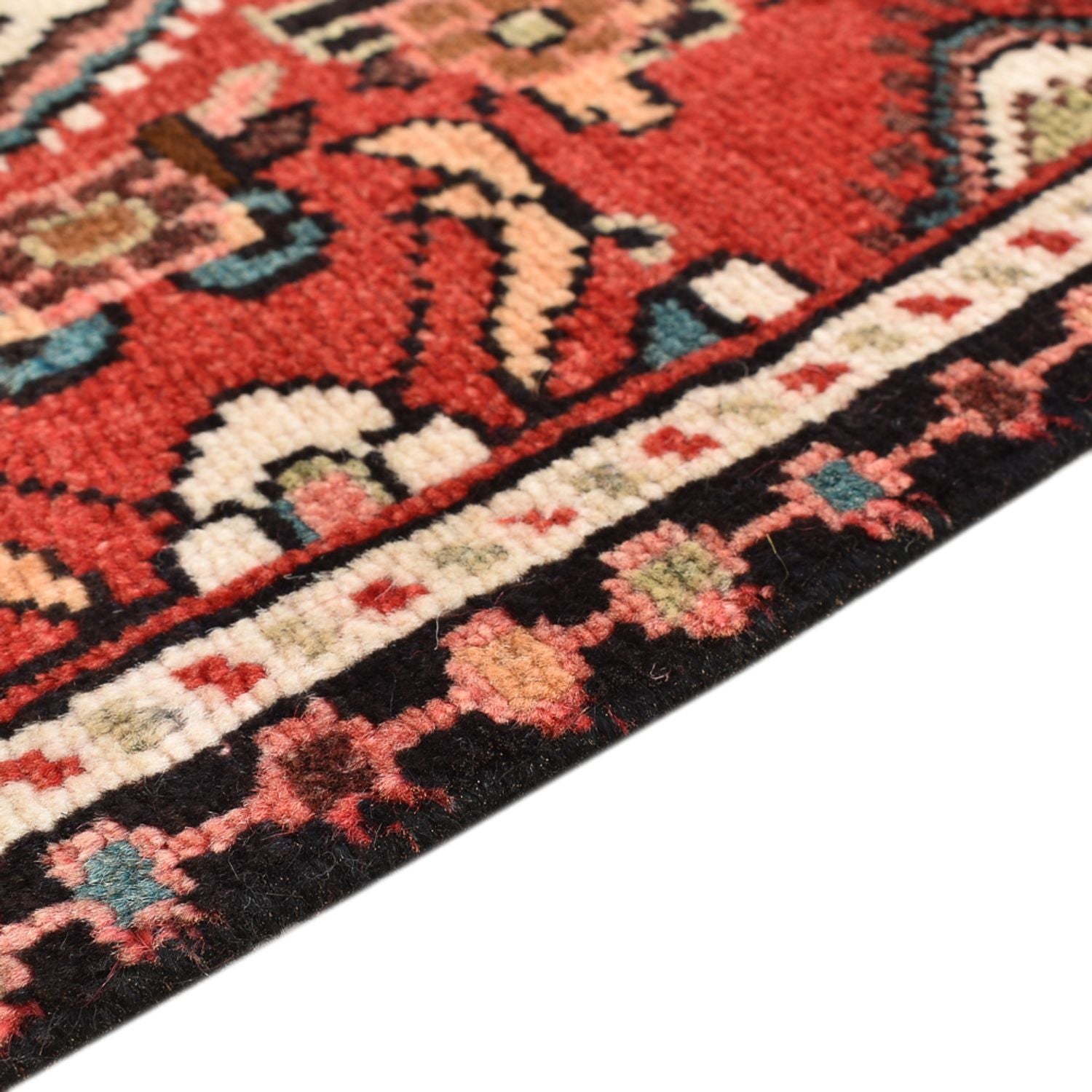 Alfombra persa - Nómada - 89 x 58 cm - rojo
