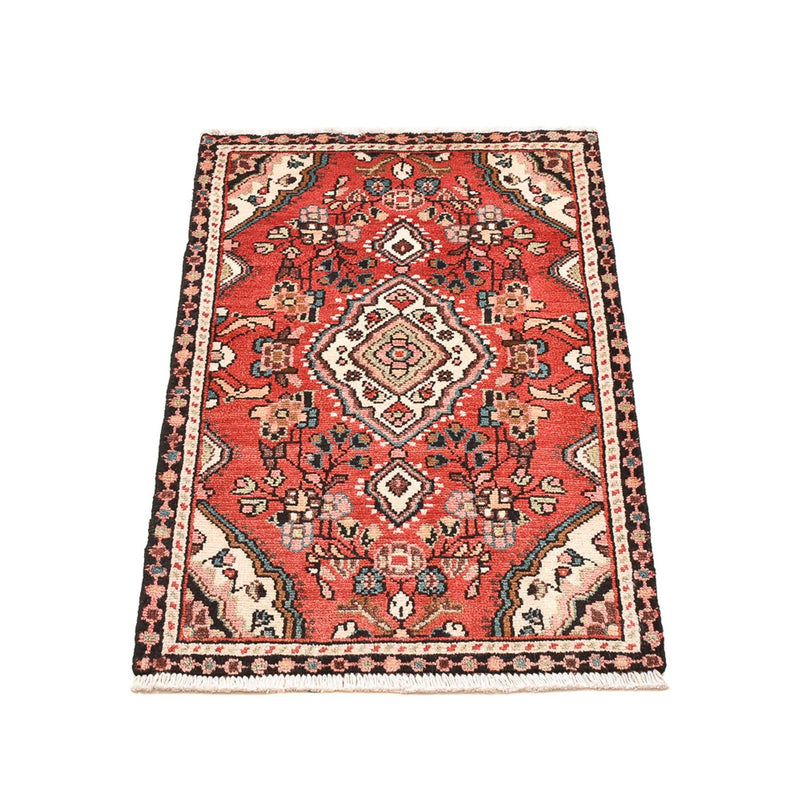 Alfombra persa - Nómada - 89 x 58 cm - rojo