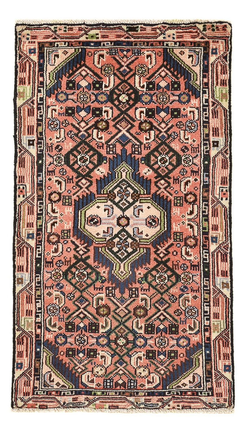 Alfombra persa - Nómada - 93 x 53 cm - rojo claro