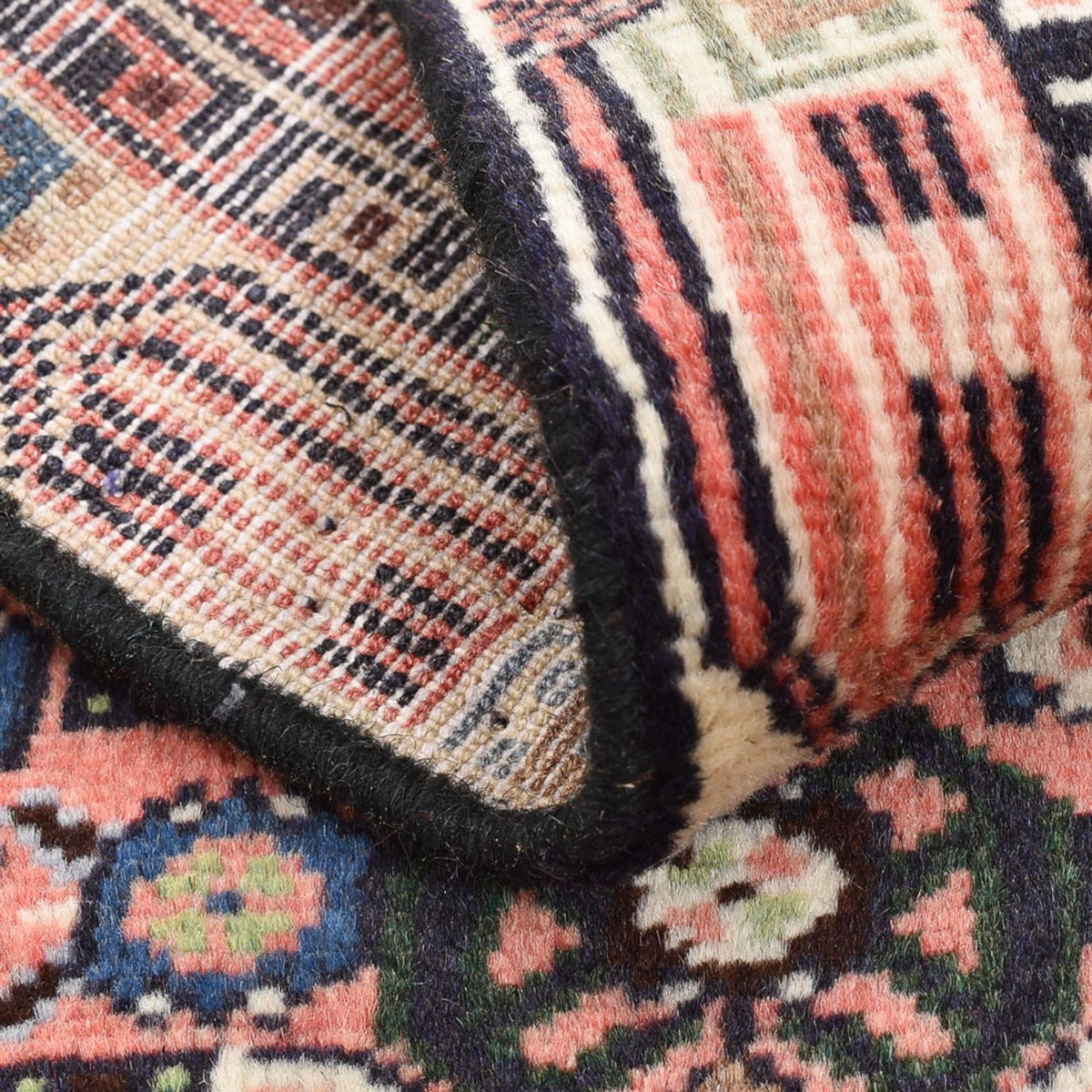 Alfombra persa - Nómada - 93 x 53 cm - rojo claro