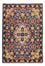 Alfombra persa - Nómada - 91 x 61 cm - multicolor