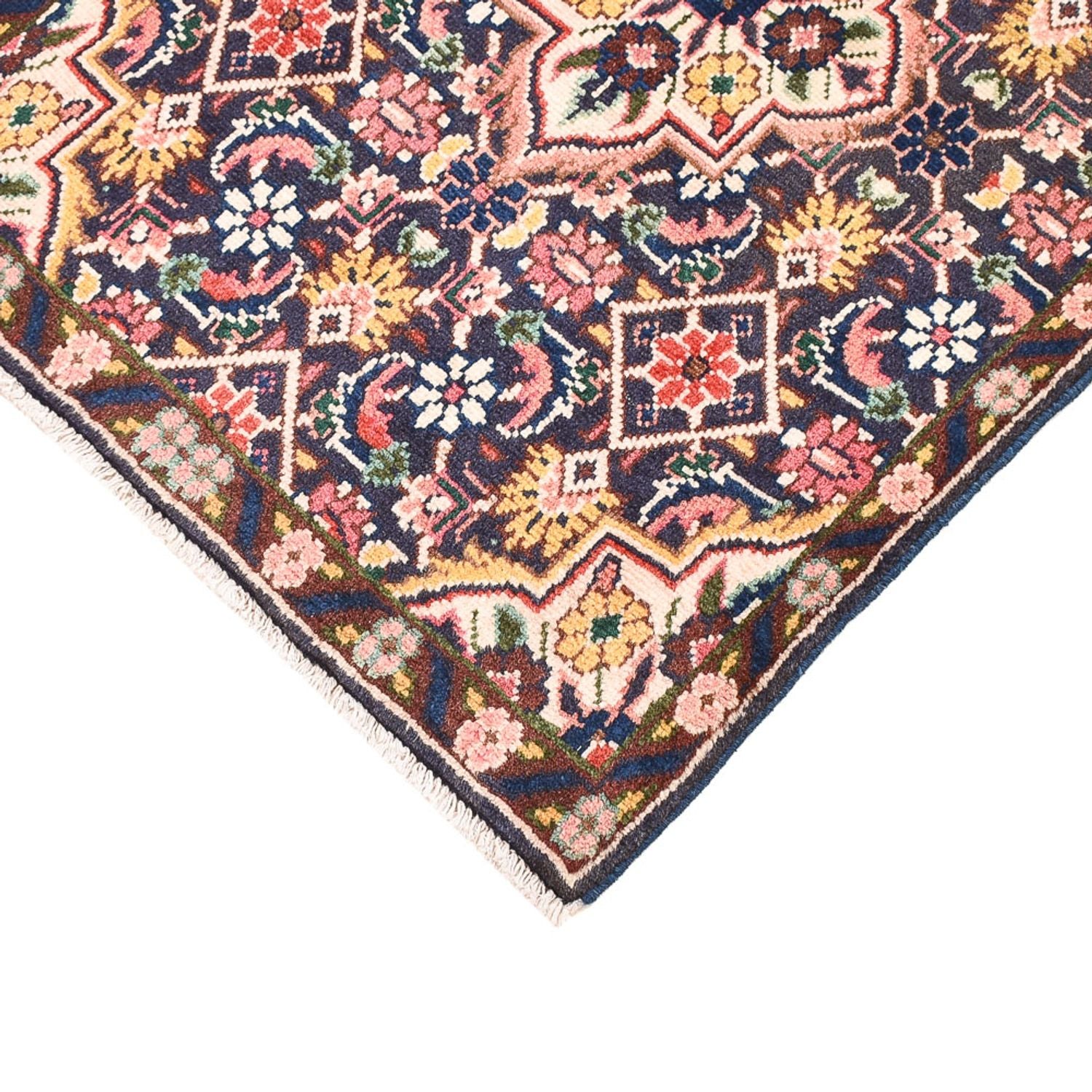 Alfombra persa - Nómada - 91 x 61 cm - multicolor