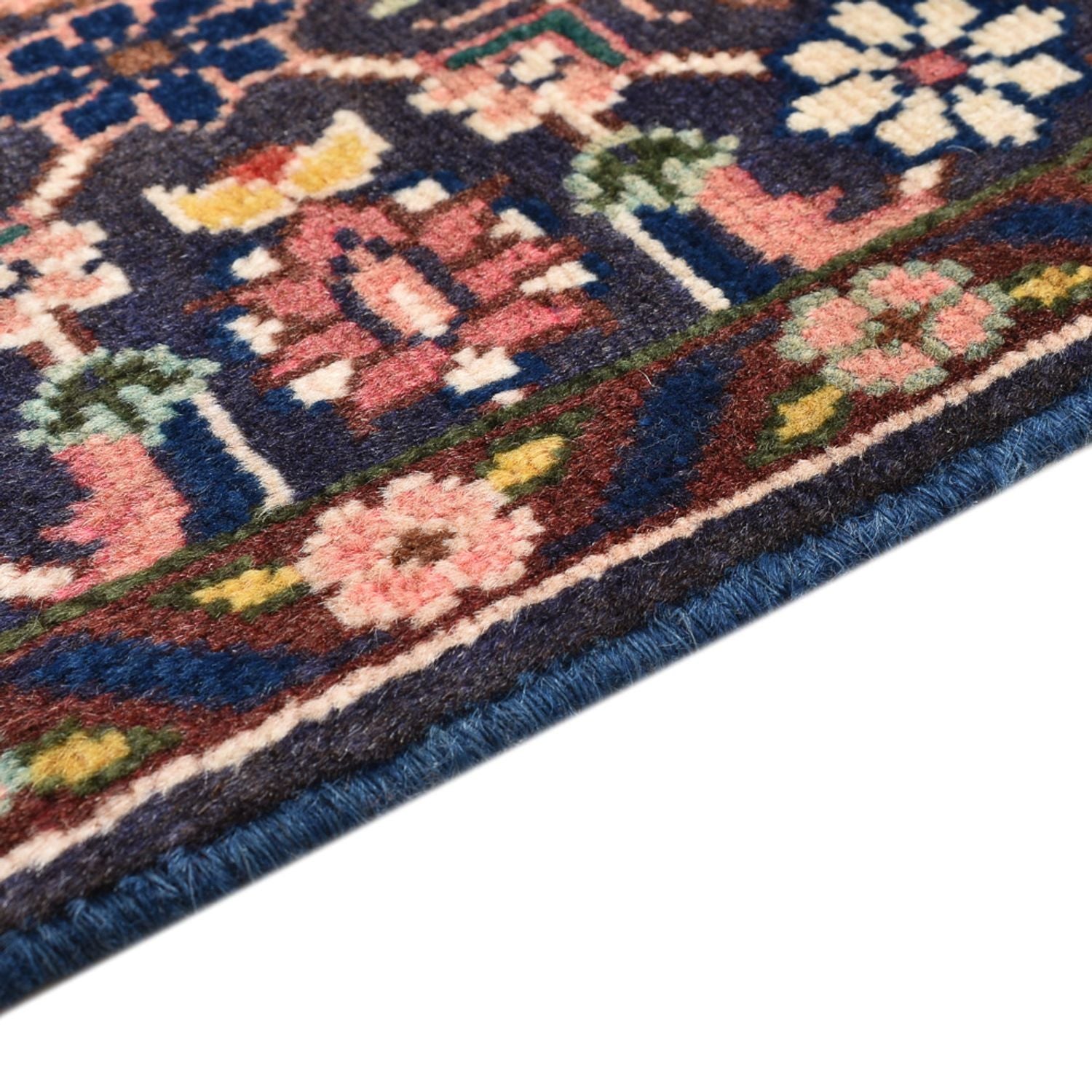 Alfombra persa - Nómada - 91 x 61 cm - multicolor