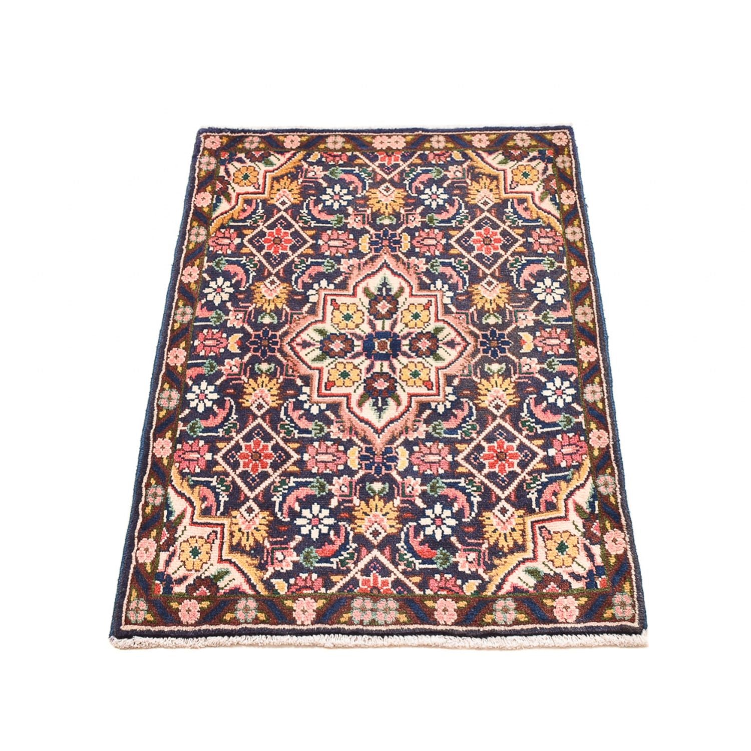 Alfombra persa - Nómada - 91 x 61 cm - multicolor