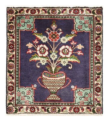 Alfombra persa - Nómada - 60 x 54 cm - multicolor