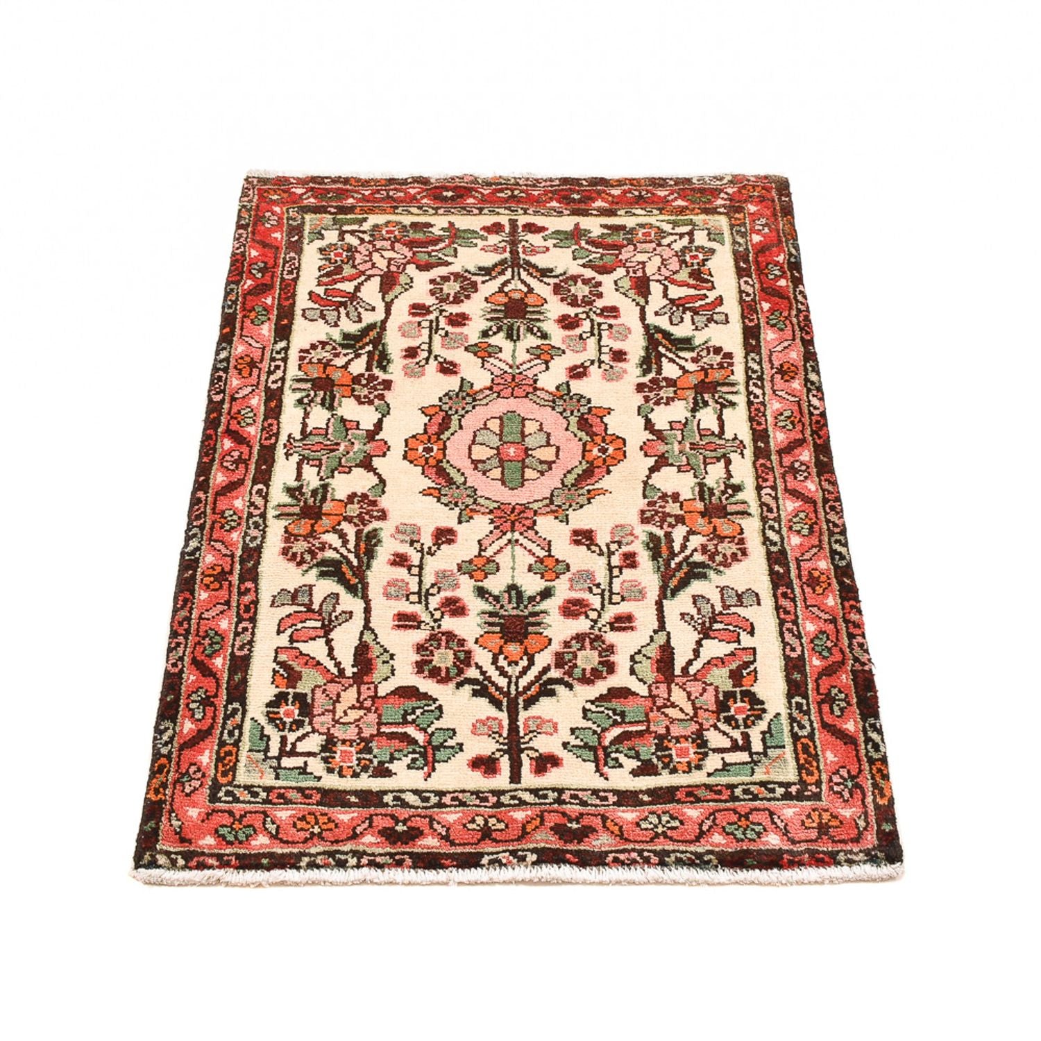 Alfombra persa - Nómada - 98 x 68 cm - multicolor