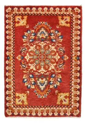 Alfombra persa - Nómada - 96 x 67 cm - rojo