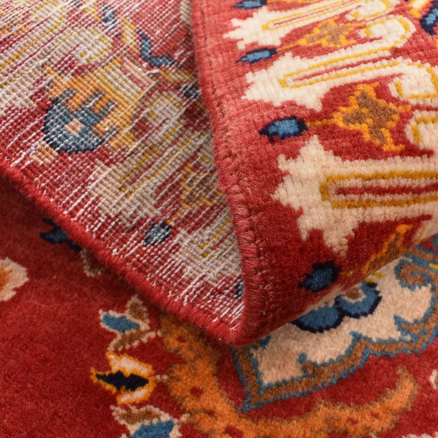 Alfombra persa - Nómada - 96 x 67 cm - rojo