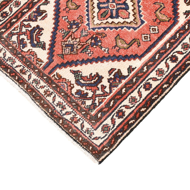 Alfombra persa - Nómada - 92 x 68 cm - rojo claro