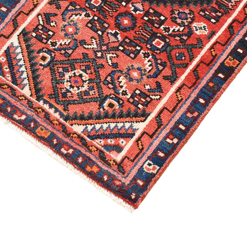 Alfombra persa - Nómada - 93 x 49 cm - rojo oscuro