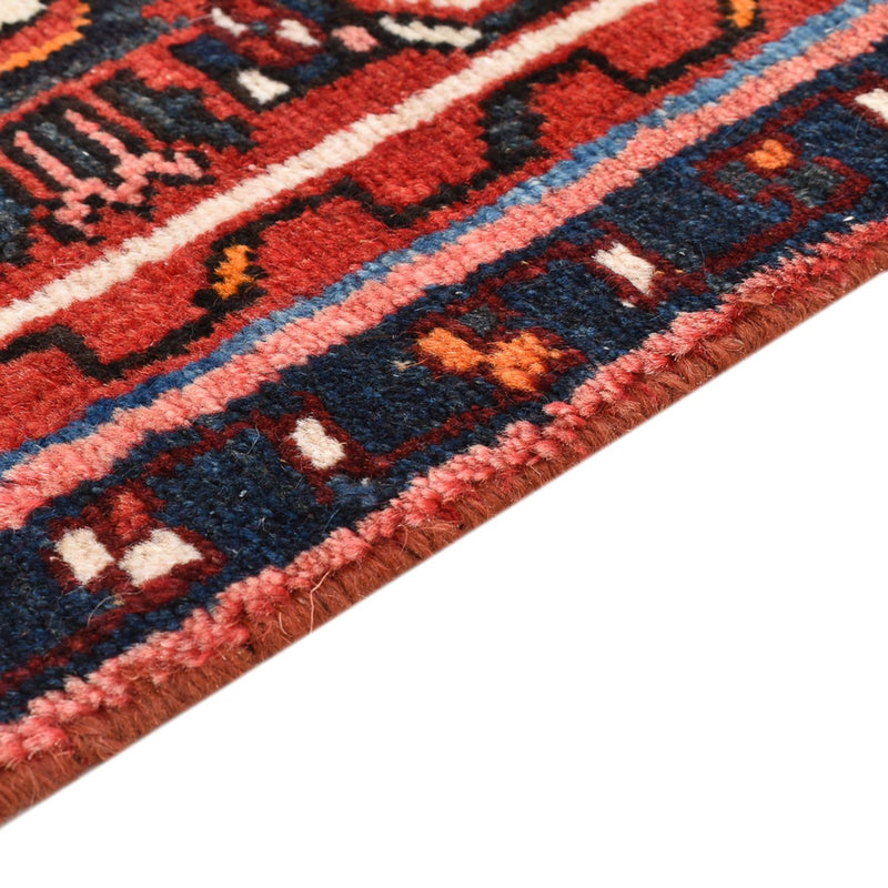 Alfombra persa - Nómada - 93 x 49 cm - rojo oscuro