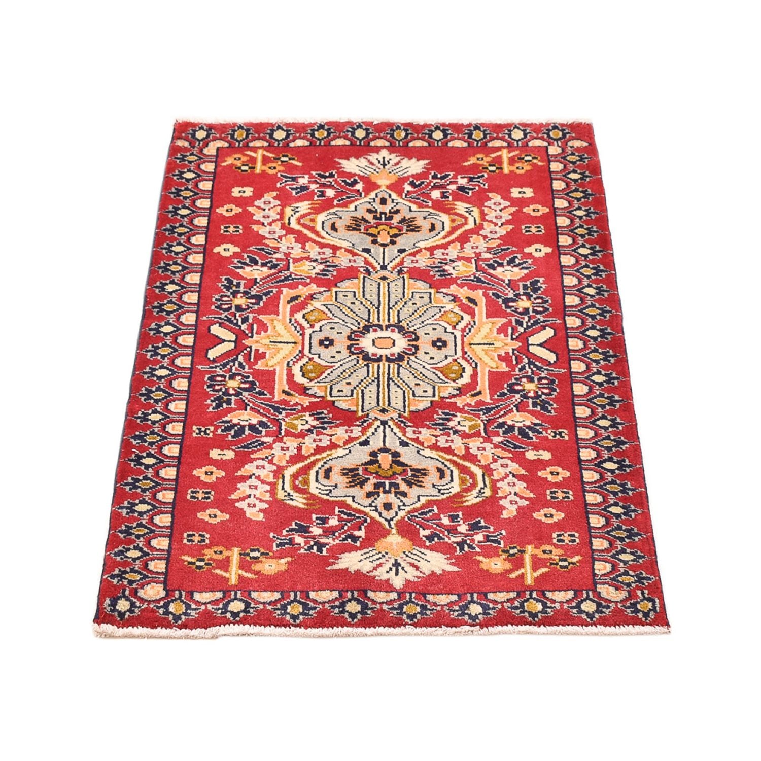 Alfombra persa - Nómada - 91 x 62 cm - rojo