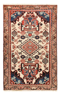 Alfombra persa - Nómada - 90 x 55 cm - multicolor