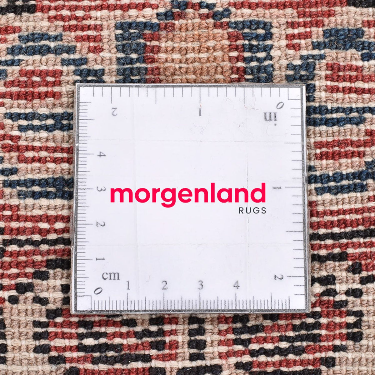 Alfombra persa - Nómada - 90 x 55 cm - multicolor