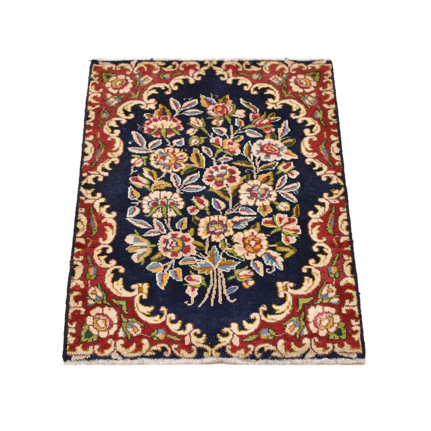 Alfombra persa - Nómada - 69 x 50 cm - multicolor