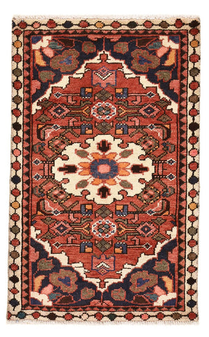 Alfombra persa - Nómada - 84 x 56 cm - óxido