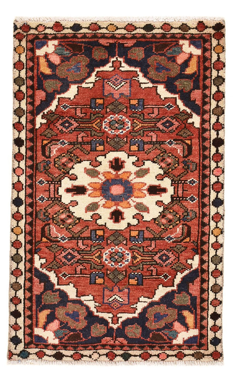 Alfombra persa - Nómada - 84 x 56 cm - óxido