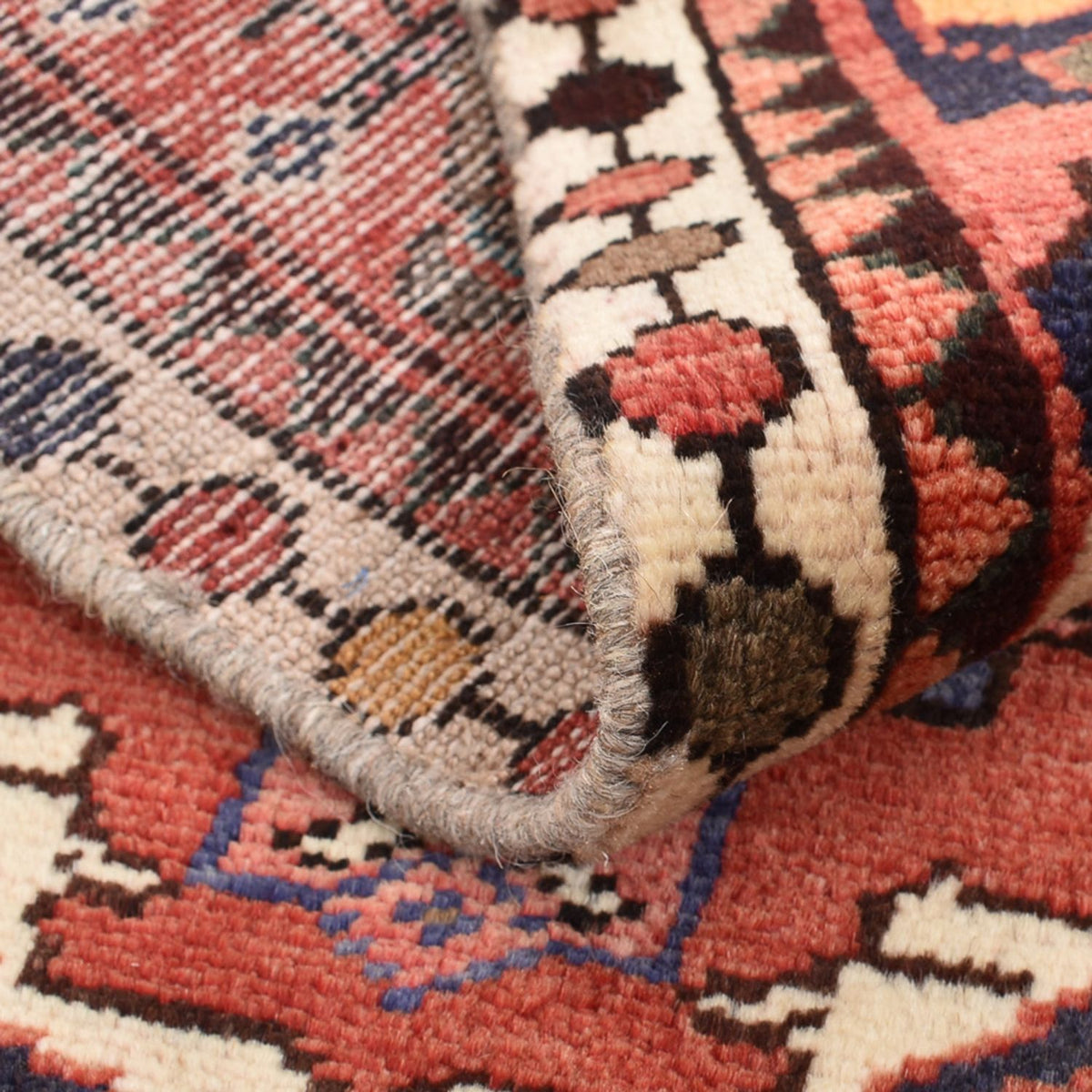 Alfombra persa - Nómada - 84 x 56 cm - óxido