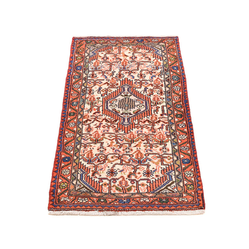 Alfombra persa - Nómada - 101 x 54 cm - multicolor