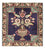 Alfombra persa - Nómada - 60 x 55 cm - multicolor