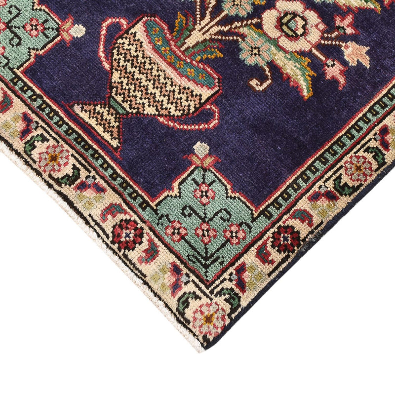 Alfombra persa - Nómada - 60 x 55 cm - multicolor
