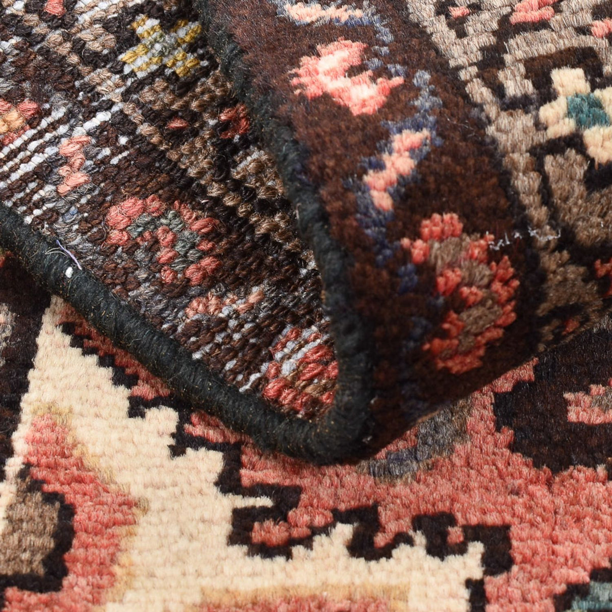 Alfombra persa - Nómada - 87 x 53 cm - rojo claro