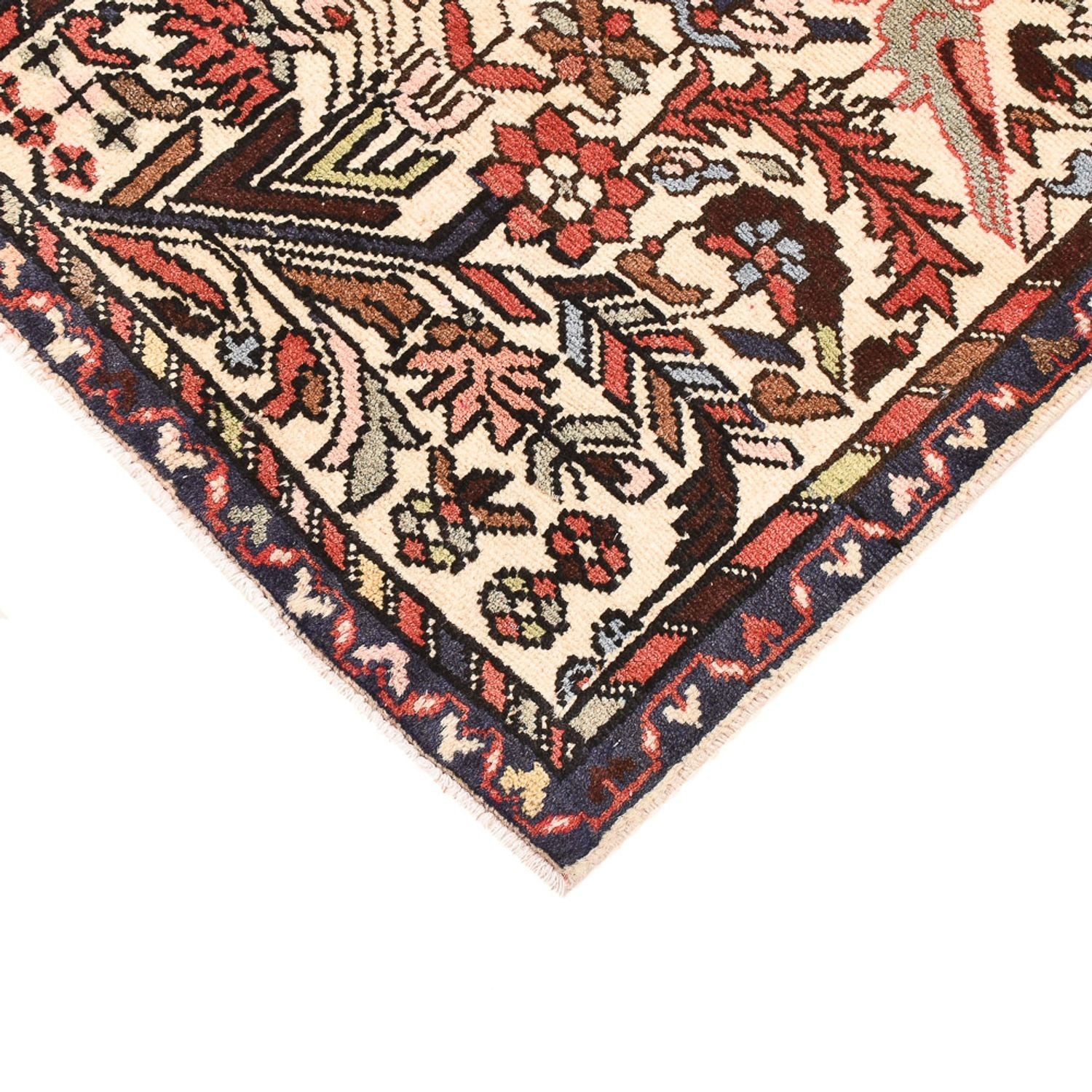 Alfombra persa - Nómada - 95 x 54 cm - multicolor