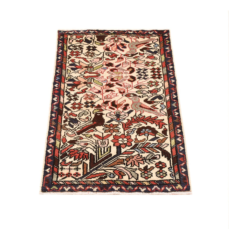 Alfombra persa - Nómada - 95 x 54 cm - multicolor