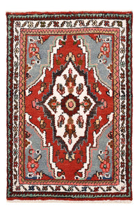 Alfombra persa - Nómada - 90 x 58 cm - rojo