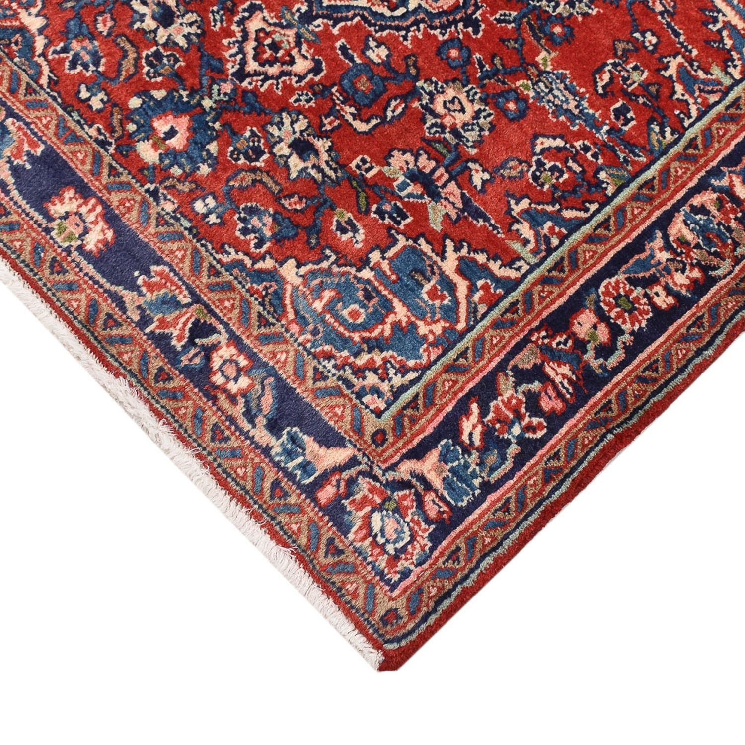 Alfombra persa - Nómada cuadrado  - 67 x 67 cm - rojo