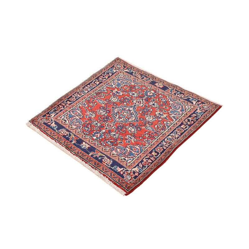 Alfombra persa - Nómada cuadrado  - 67 x 67 cm - rojo