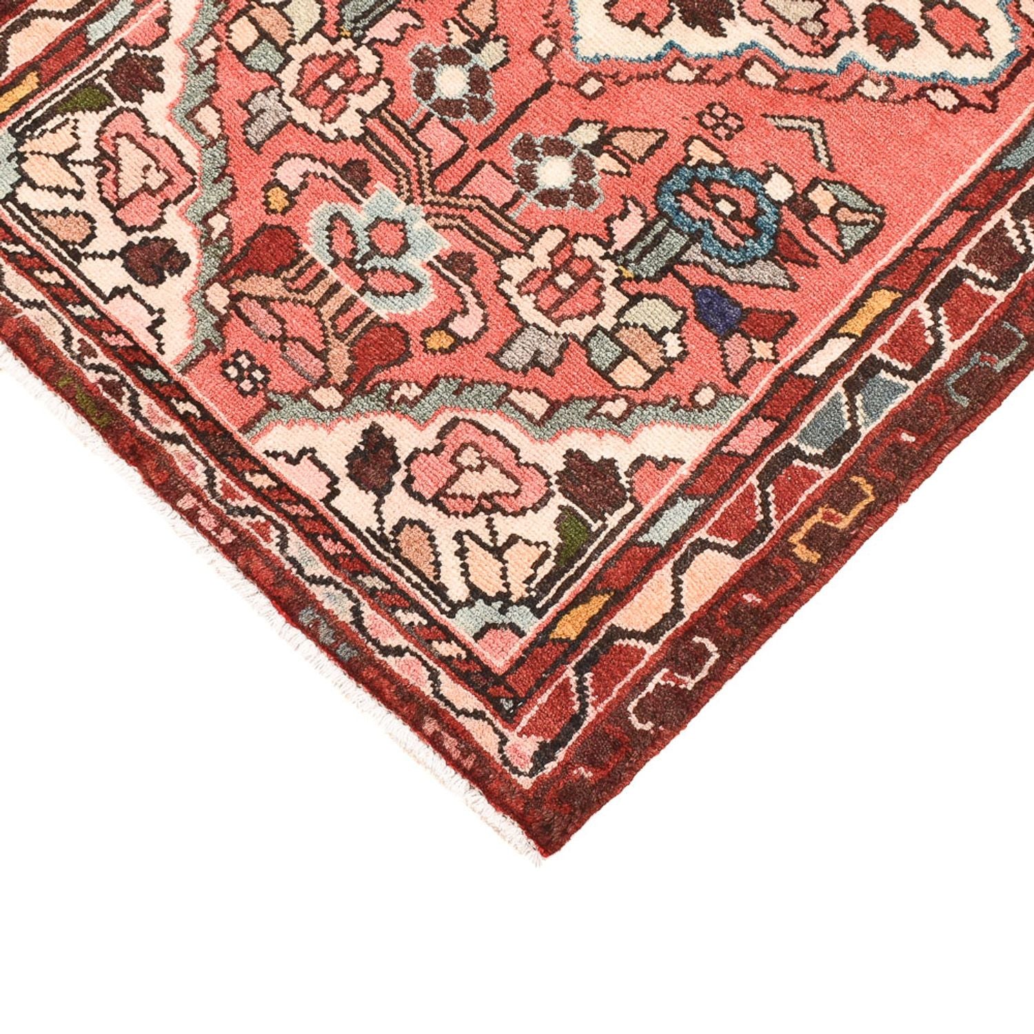 Alfombra persa - Nómada - 103 x 61 cm - rojo