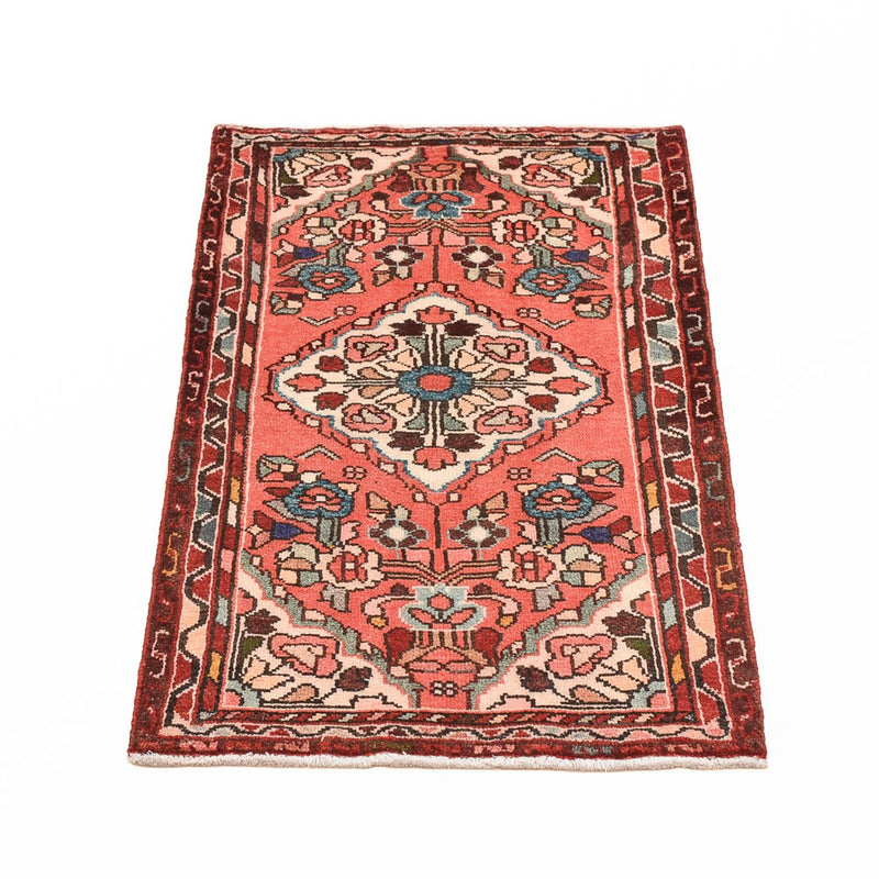 Alfombra persa - Nómada - 103 x 61 cm - rojo