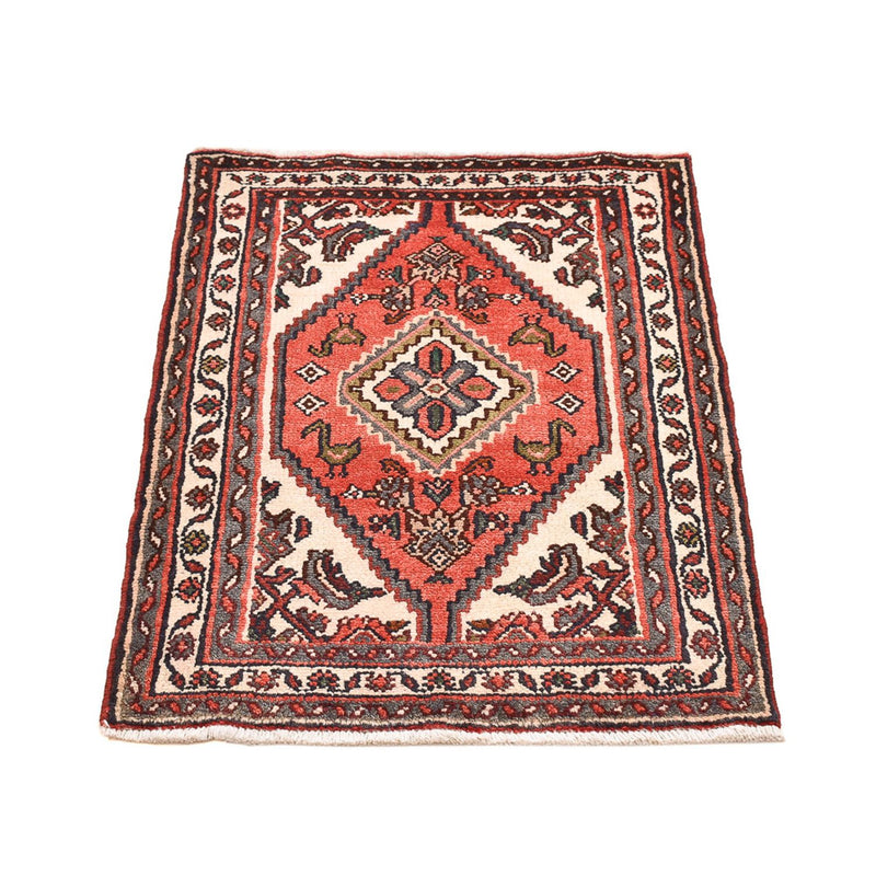 Alfombra persa - Nómada - 96 x 70 cm - rojo