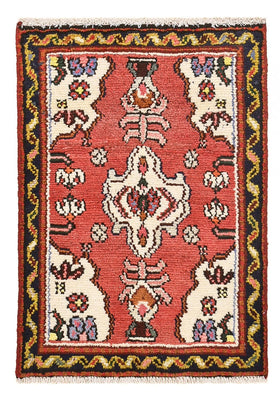 Alfombra persa - Nómada cuadrado  - 65 x 65 cm - rojo