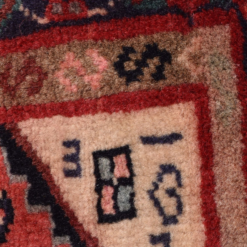 Alfombra persa - Nómada - 88 x 62 cm - rojo