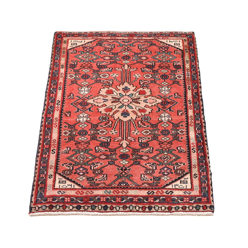 Alfombra persa - Nómada - 88 x 62 cm - rojo
