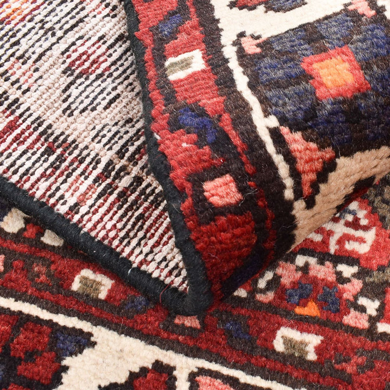 Alfombra persa - Nómada - 80 x 66 cm - rojo