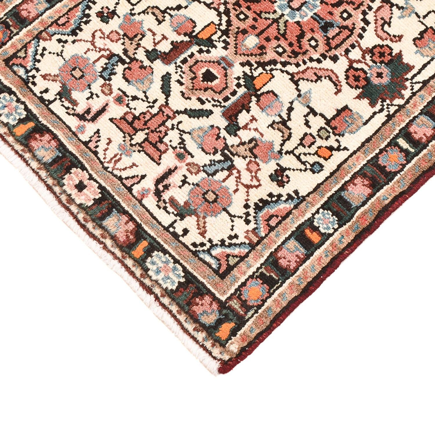 Alfombra persa - Nómada - 75 x 53 cm - multicolor