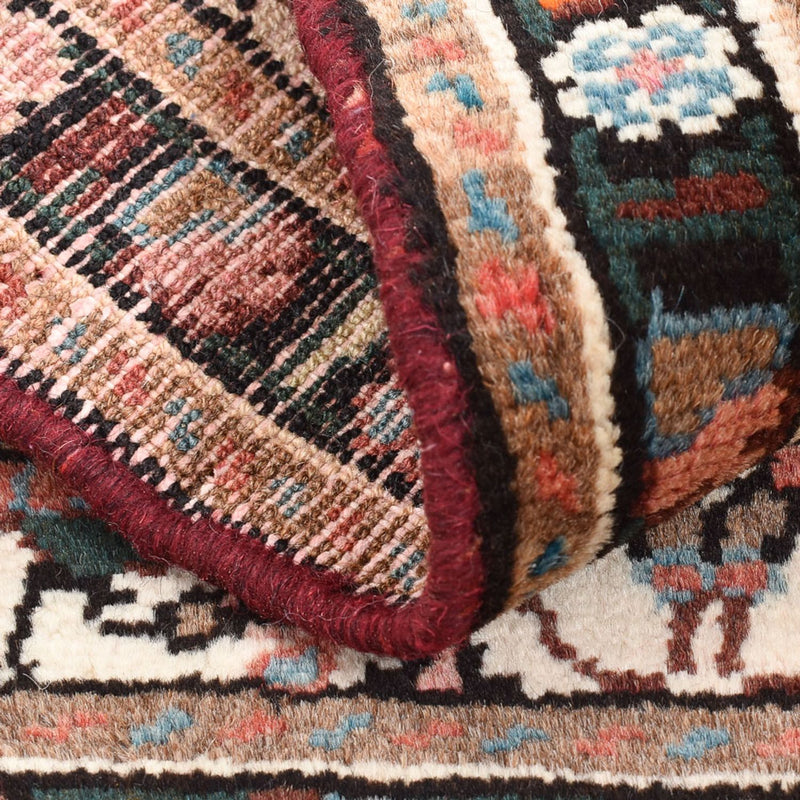 Alfombra persa - Nómada - 75 x 53 cm - multicolor
