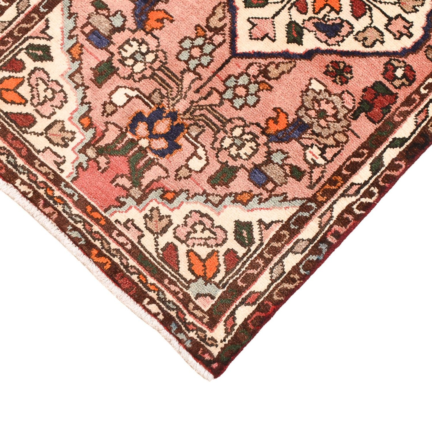 Alfombra persa - Nómada - 105 x 59 cm - rojo claro