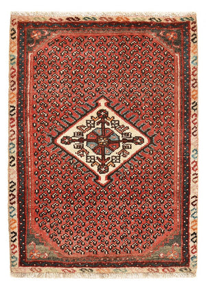 Alfombra persa - Nómada - 81 x 61 cm - óxido