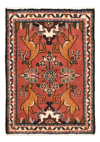 Alfombra persa - Nómada - 71 x 50 cm - rojo