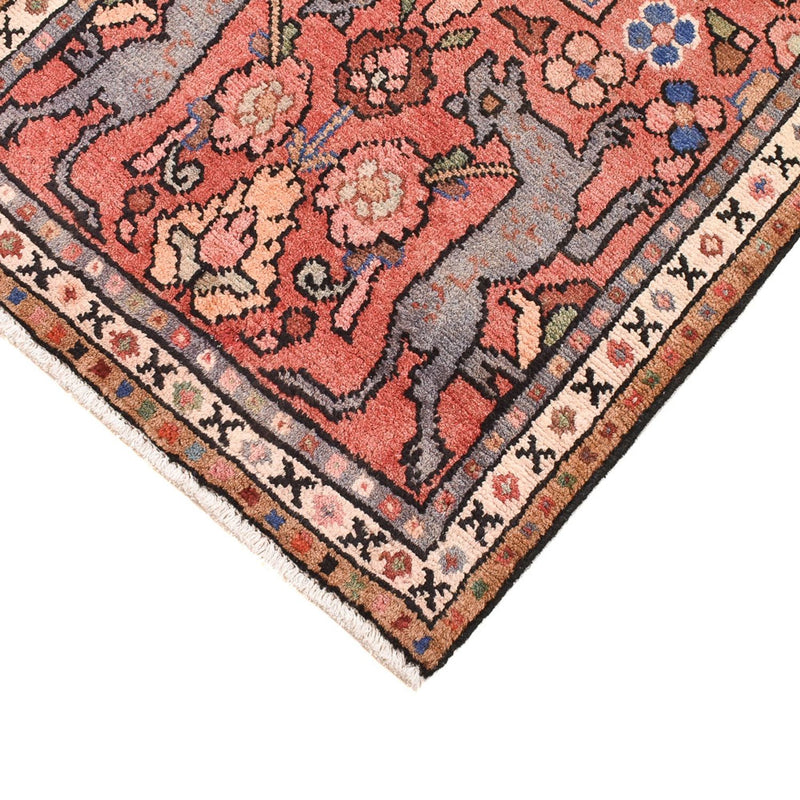 Alfombra persa - Nómada - 105 x 62 cm - rojo claro