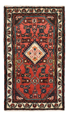 Alfombra persa - Nómada - 96 x 56 cm - rojo